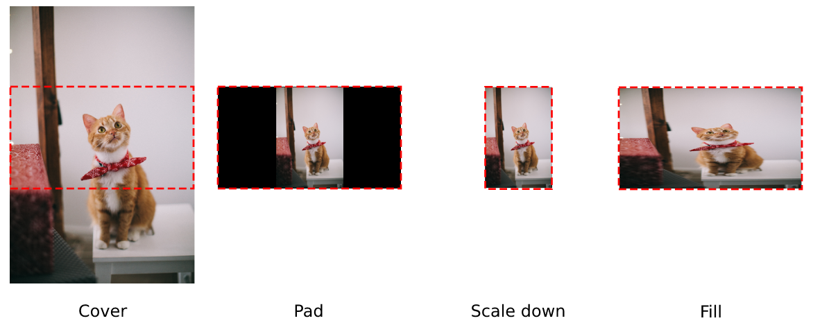 Resize Types New functionality for link generator and resize tool