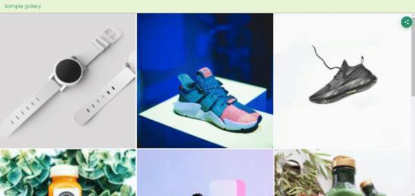 Hosted galleries