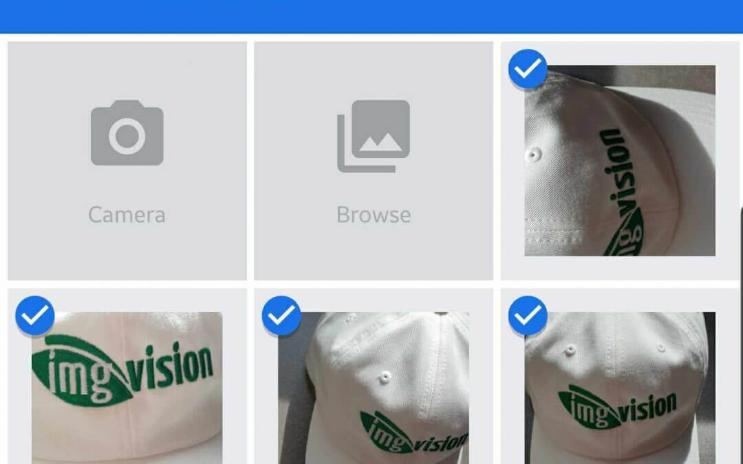 Uploading images from your Android smartphone or Android tablet
